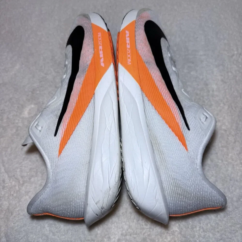 Nike Air Zoom Rival Fly 4 White Total Orange Men’s Size 13